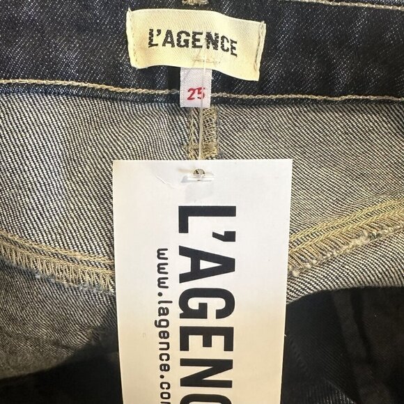 NWT L'Agence Dark Blue Wash Jeans - Size 25 - Picture 2 of 6